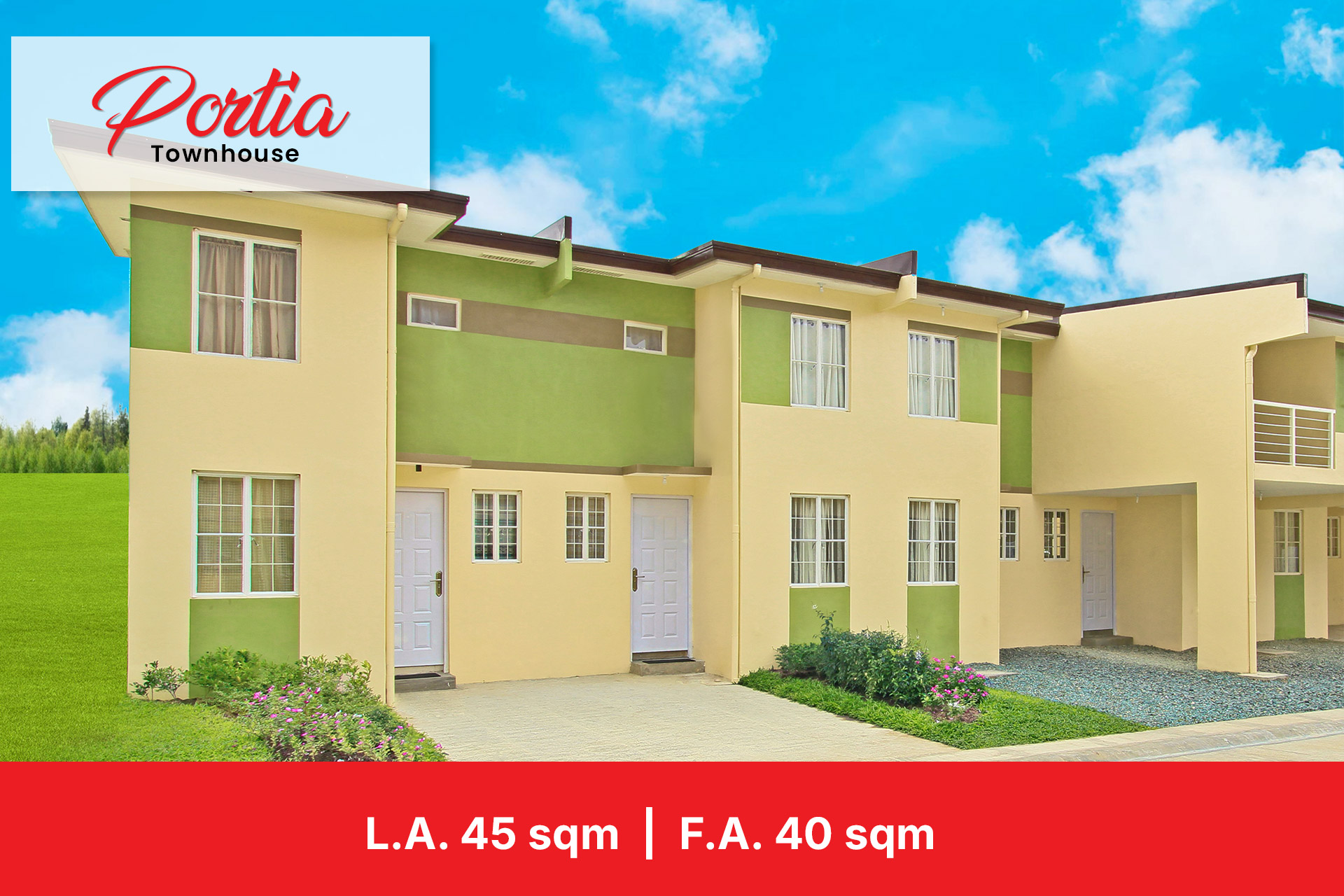 Micara Estates-Tanza Portia Townhouse Exterior