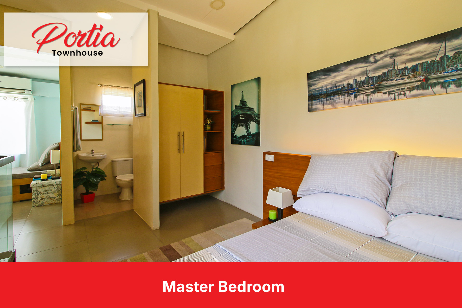 Micara Estates-Tanza Portia Townhouse Master Bedroom